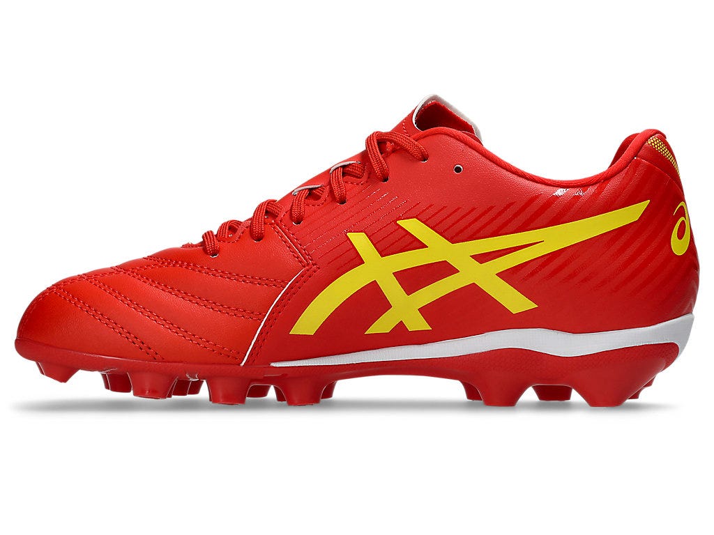 Asics Kid's Lethal Flash It 3 Gs Red/Yellow Football Boots