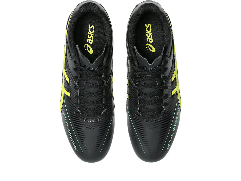 Asics Men's Lethal Speed Rs Black/Lemon Football Boots