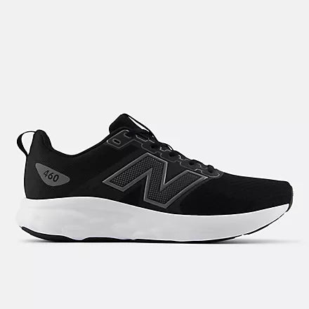 New Balance Men's 460v4 Black/White Running Shoe