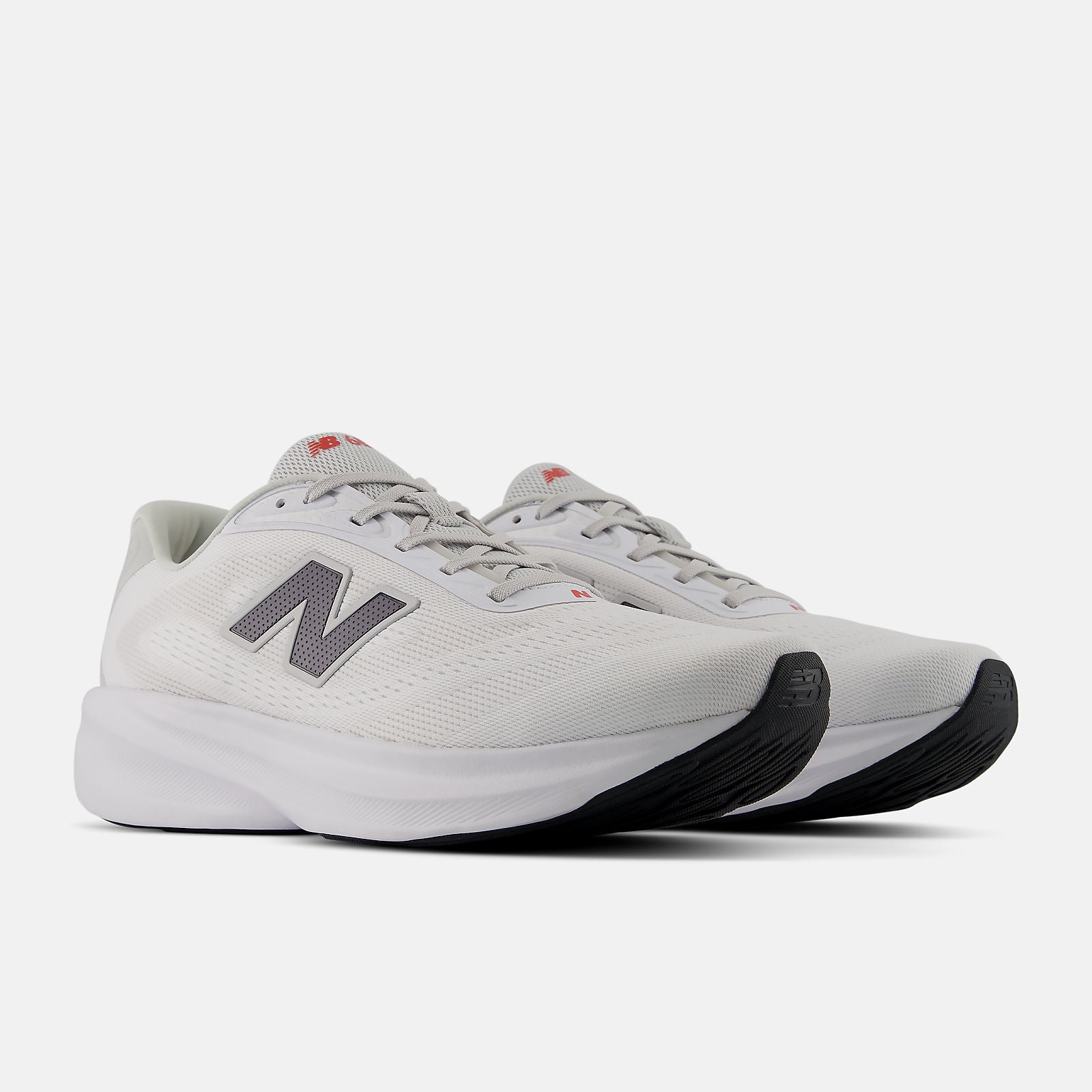 NEW BALANCE MEN'S FRESH FOAM 680V9 WHITE/GREY RUNNING SHOES (WIDTH 2E)