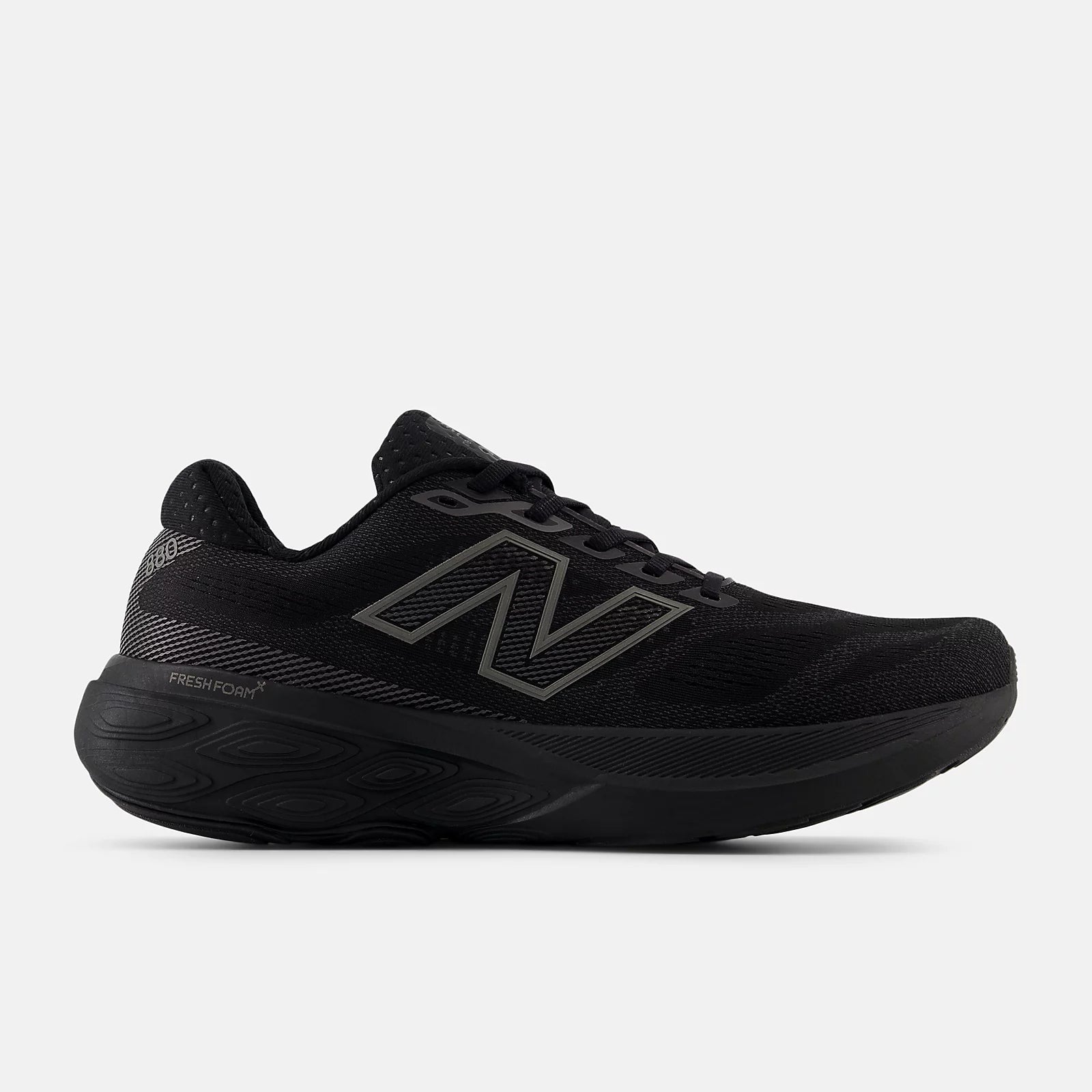 New Balance Men's Fresh Foam X 880 V15 Triple Black Running Shoes (Width 2e)