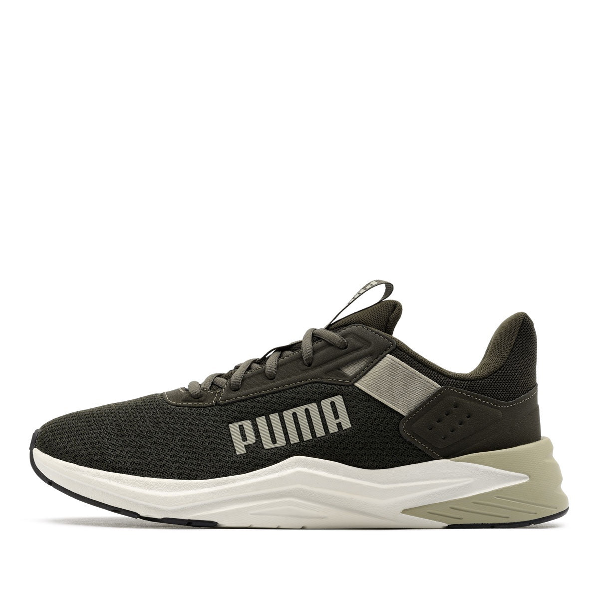 Puma Men's Ftr Wave Olive/White Running Shoes
