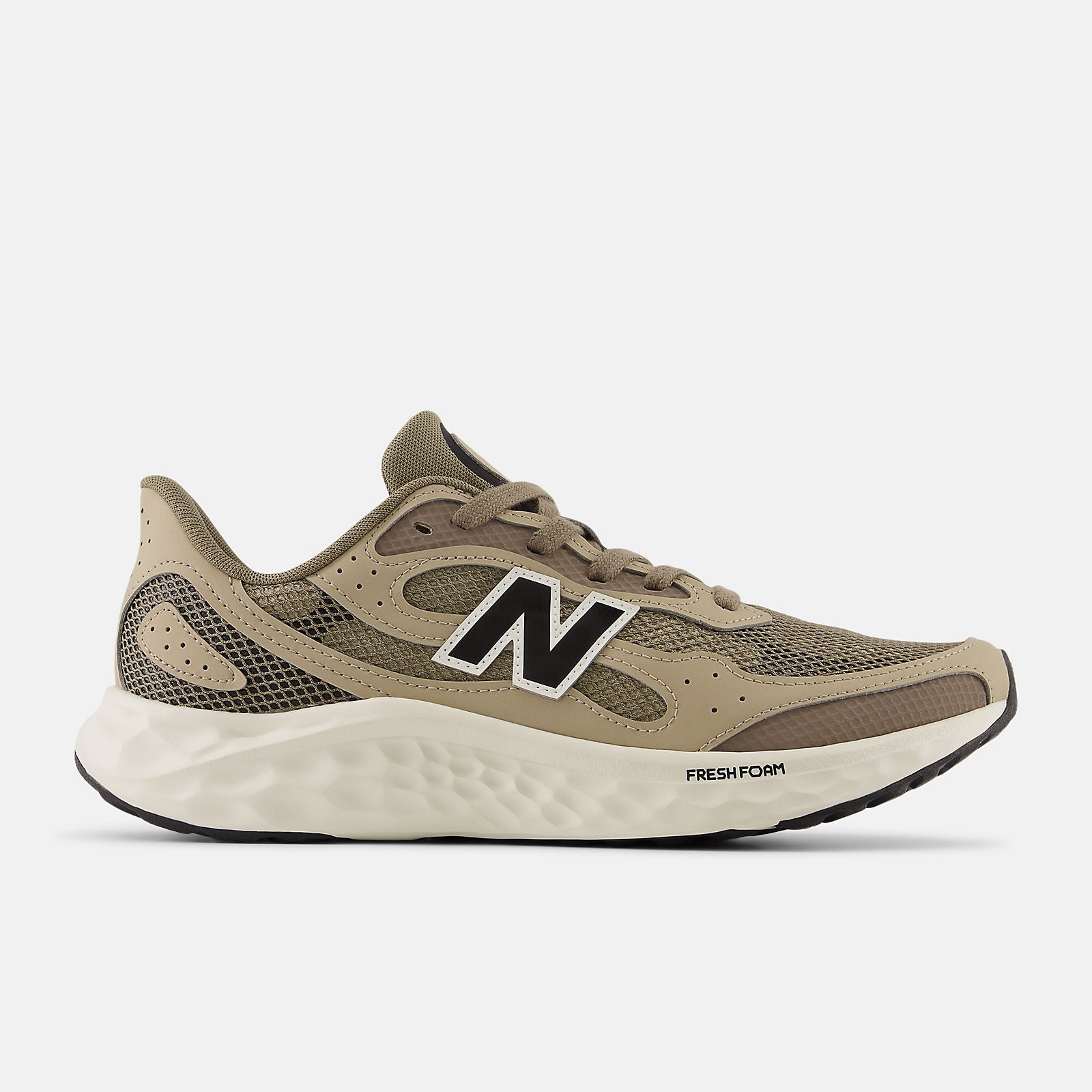 New Balance Men's Fresh Foam Arishi V4 Brown/Stone Running Shoes
