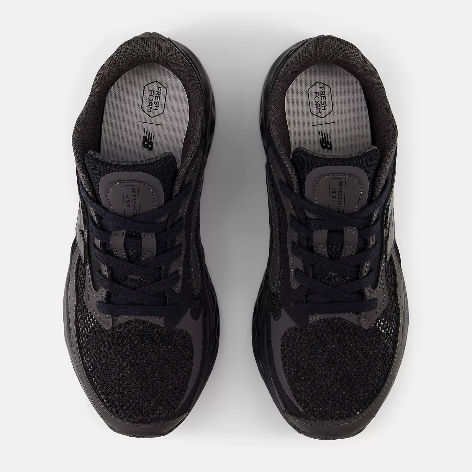 New Balance Men's Fresh Foam Arishi V4 Tiralux Triple Black Running Shoes (Width D)