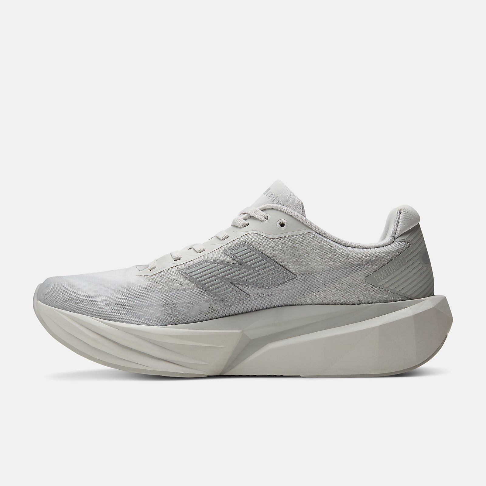 NEW BALANCE MEN'S FUELCELL REBEL V5 GREY/SILVER RUNNING SHOES