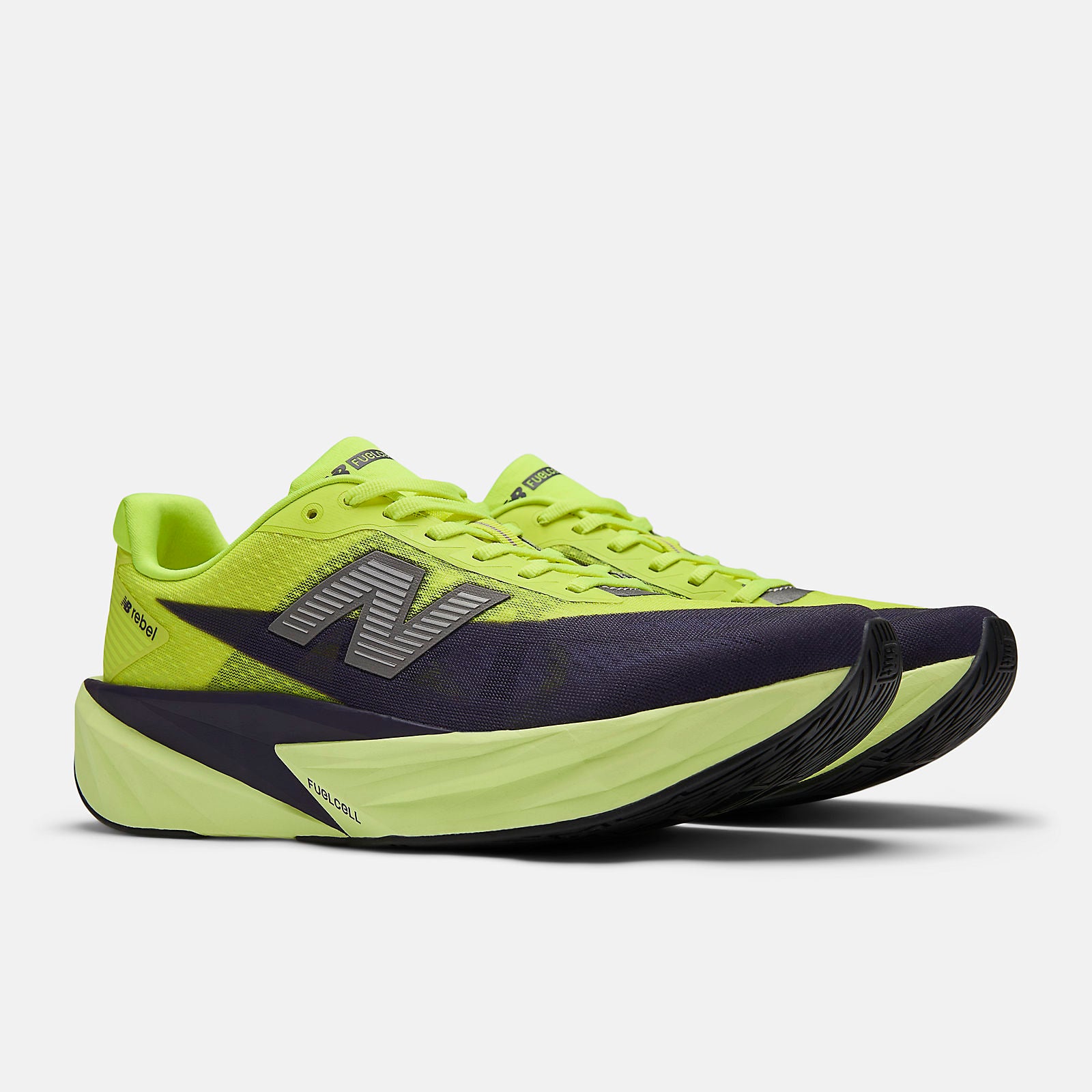 New Balance Men's Fuel Cell Rebel V5 Green Running Shoes