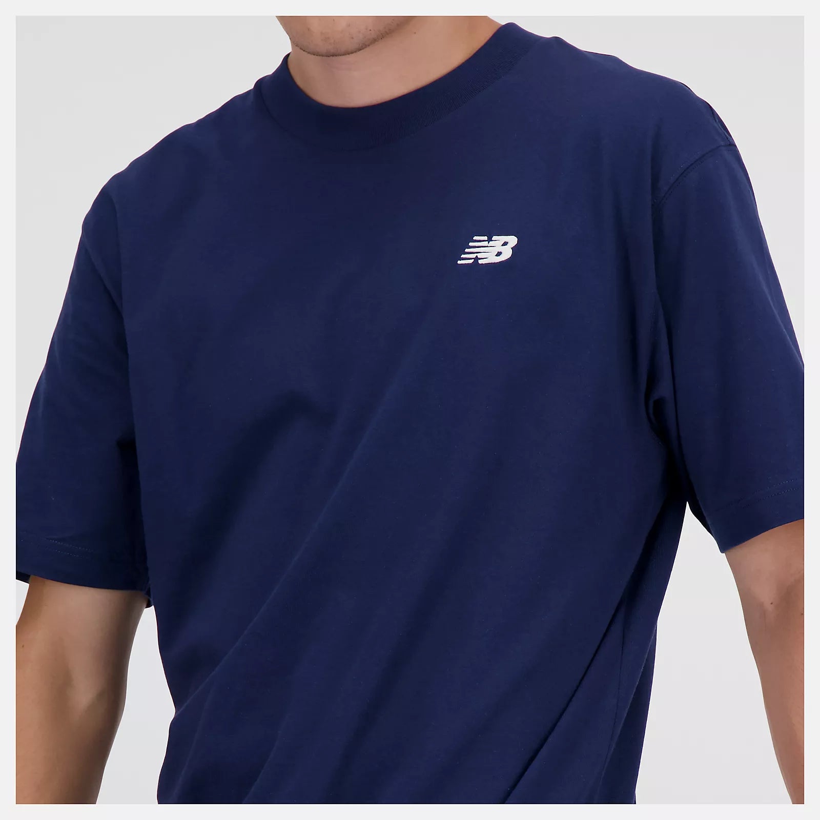 New Balance Men's Essentials Navy Tee