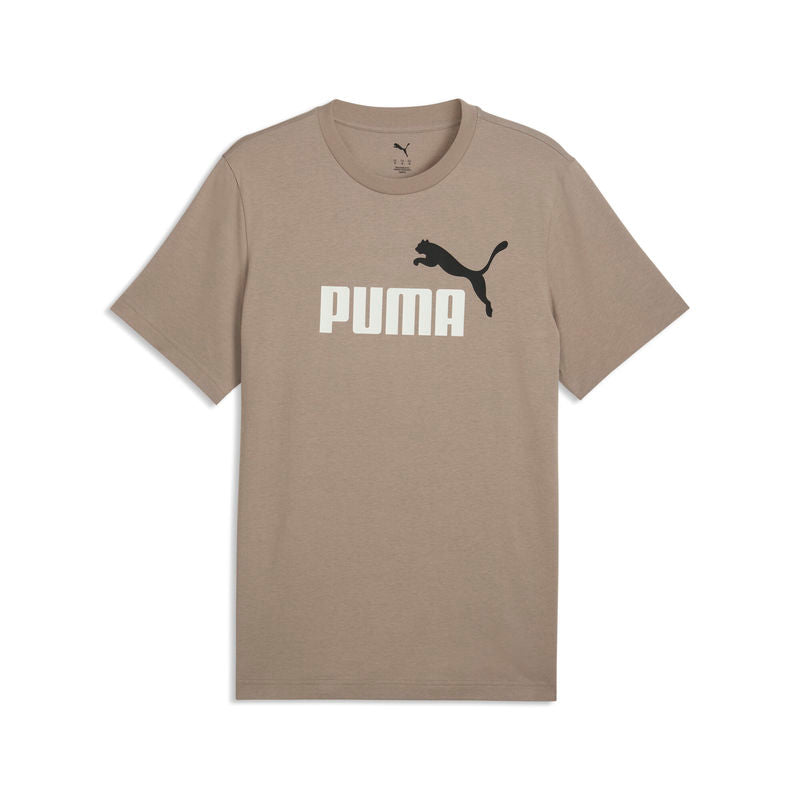 PUMA MEN'S ESSENTIALS 2 COLOUR NO. 1 LOGO MOUSE GREY TEE
