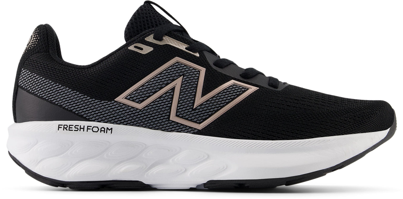 New Balance Women's 520 Fresh Foam V9 Black/White Running Shoes