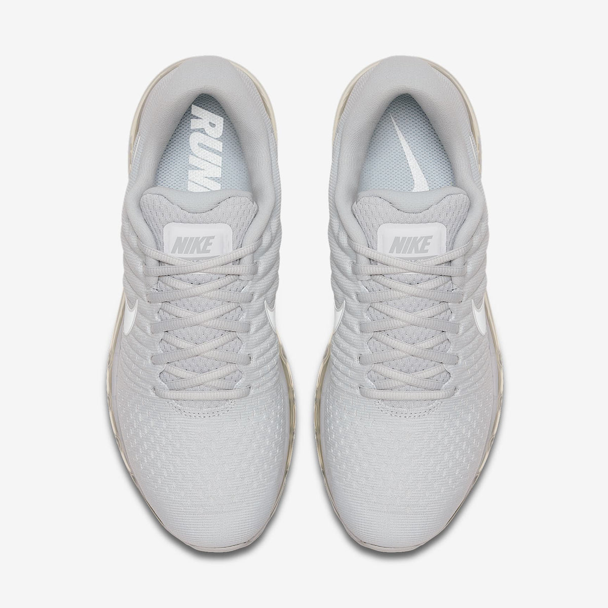Nike Mens Air Max 2017 SE Pure Platinum/White top view