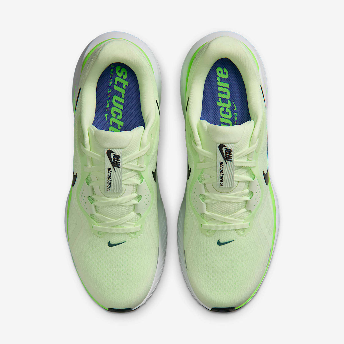 Nike Mens Structure 26 Volt Tint/Lime Blast top view