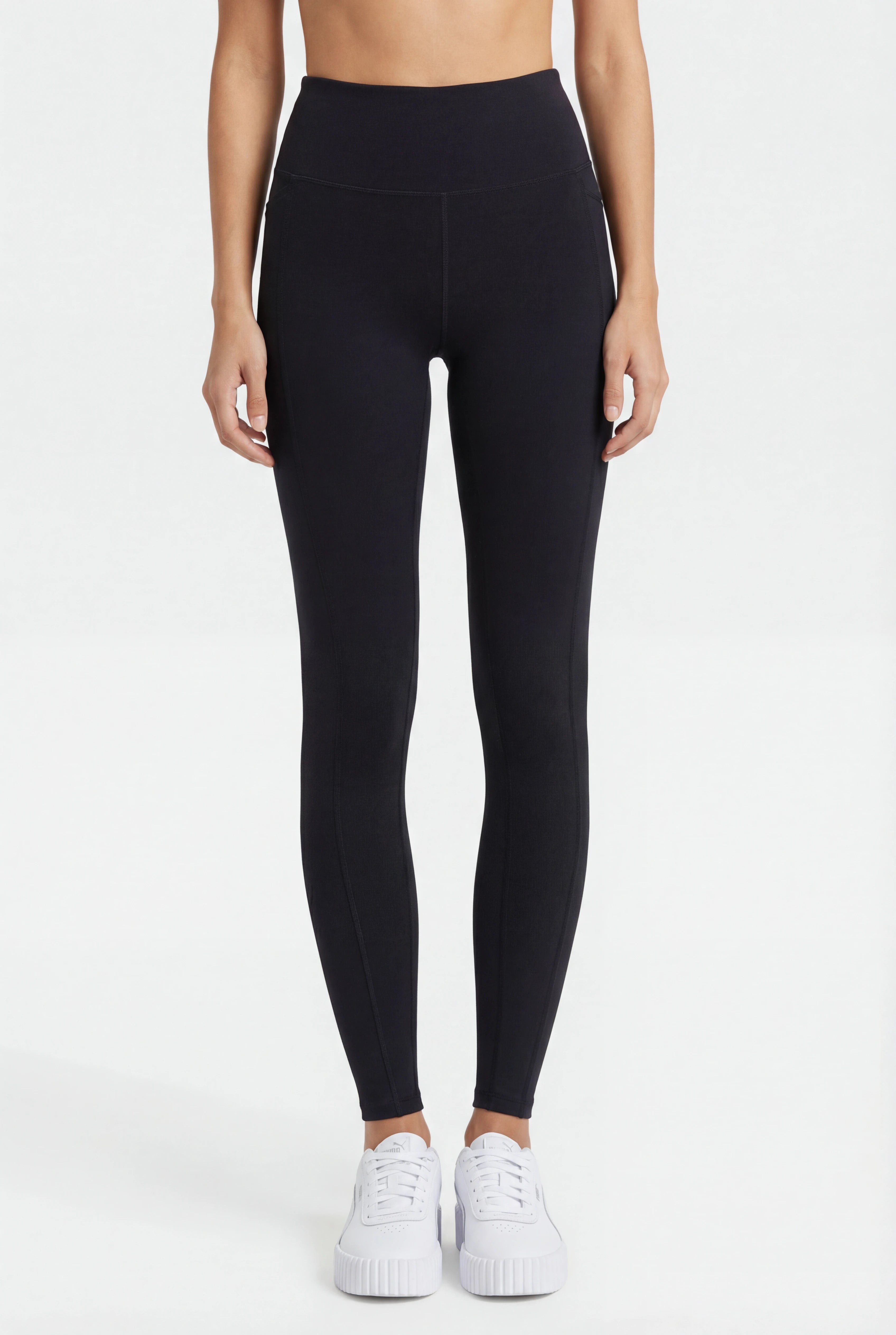 Insport Womens Black Pocket Tights