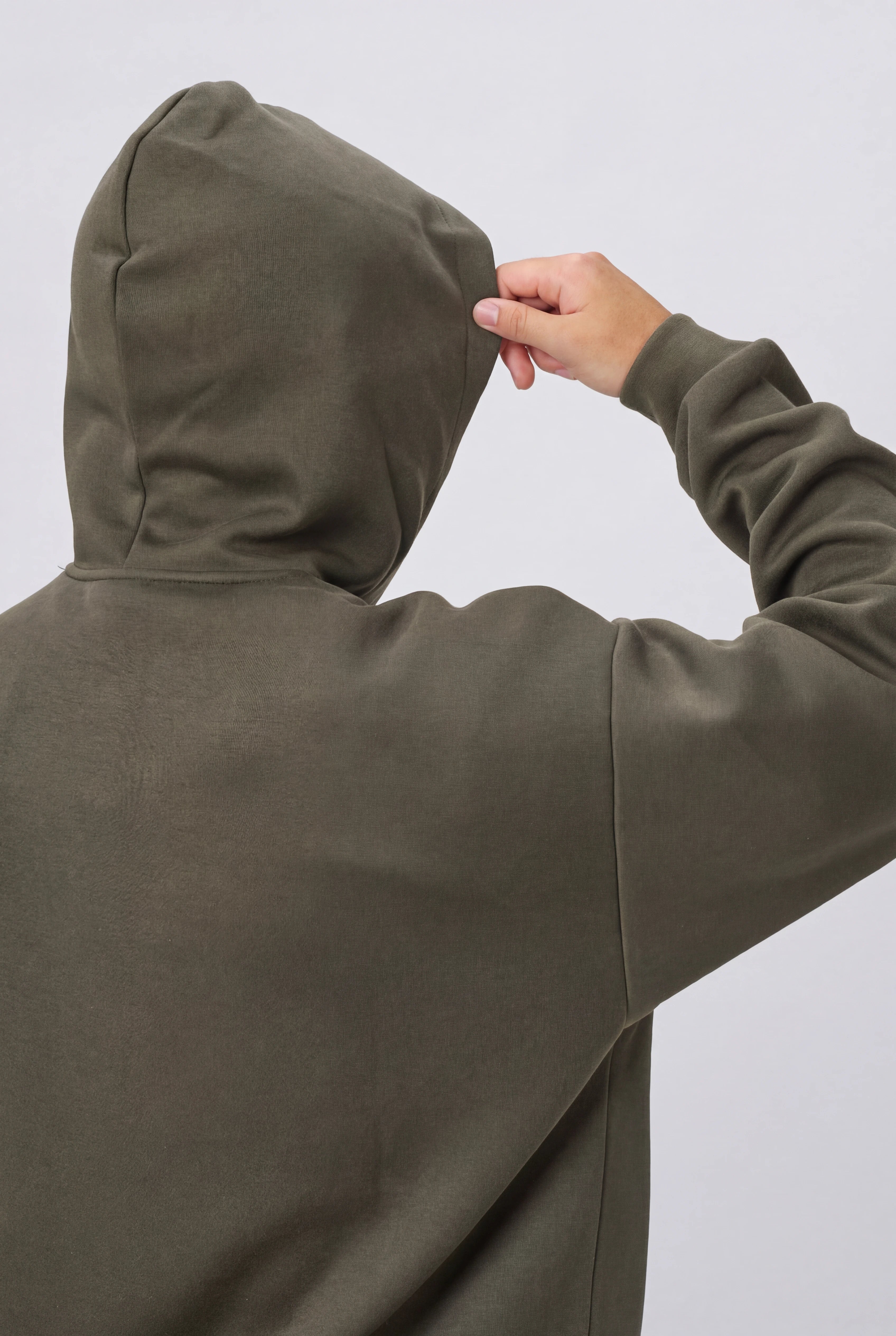 Insport Mens Dencer Tech Moss Green Hood