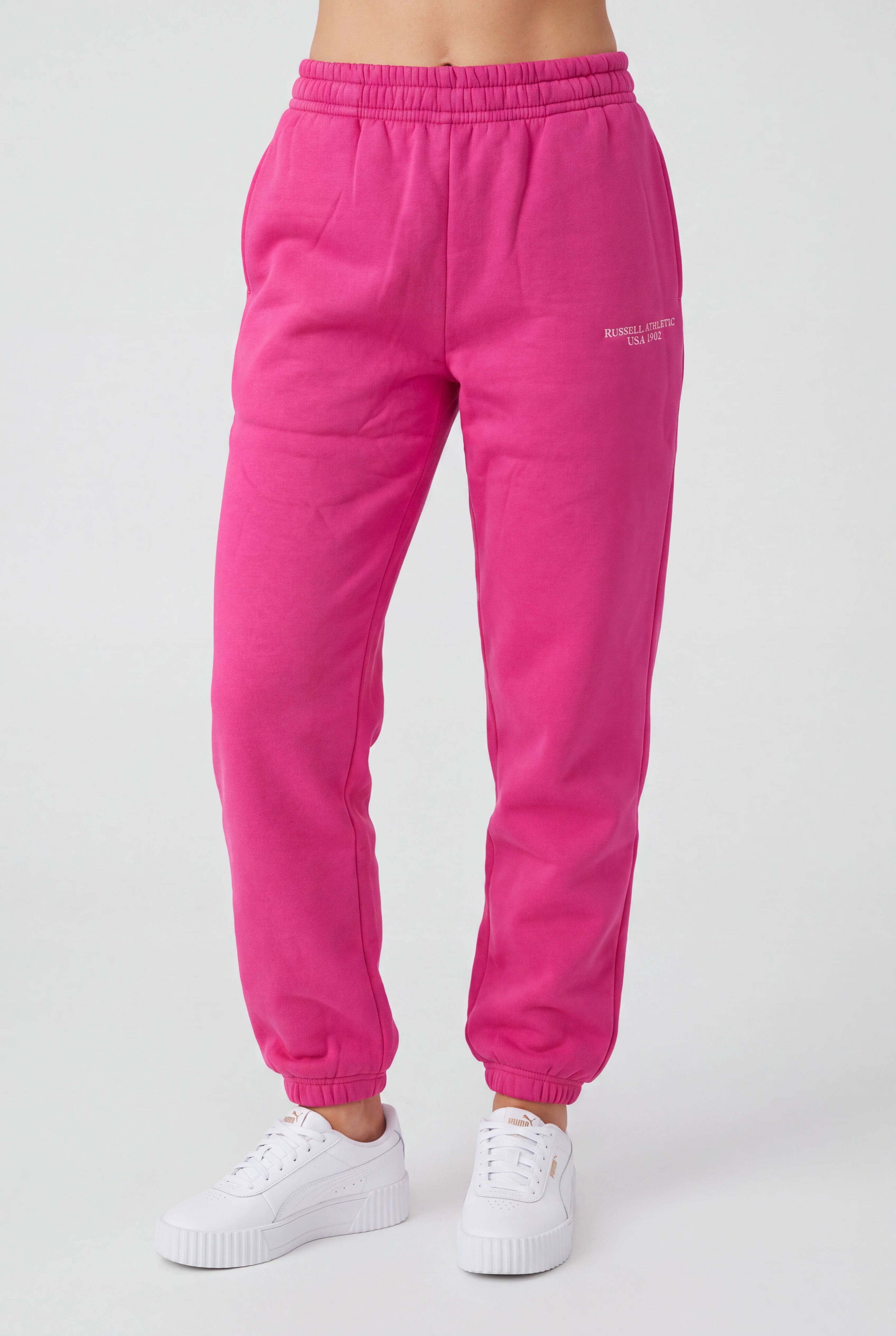 Russell Womens USA 1902 Lipstick Pink Trackpant