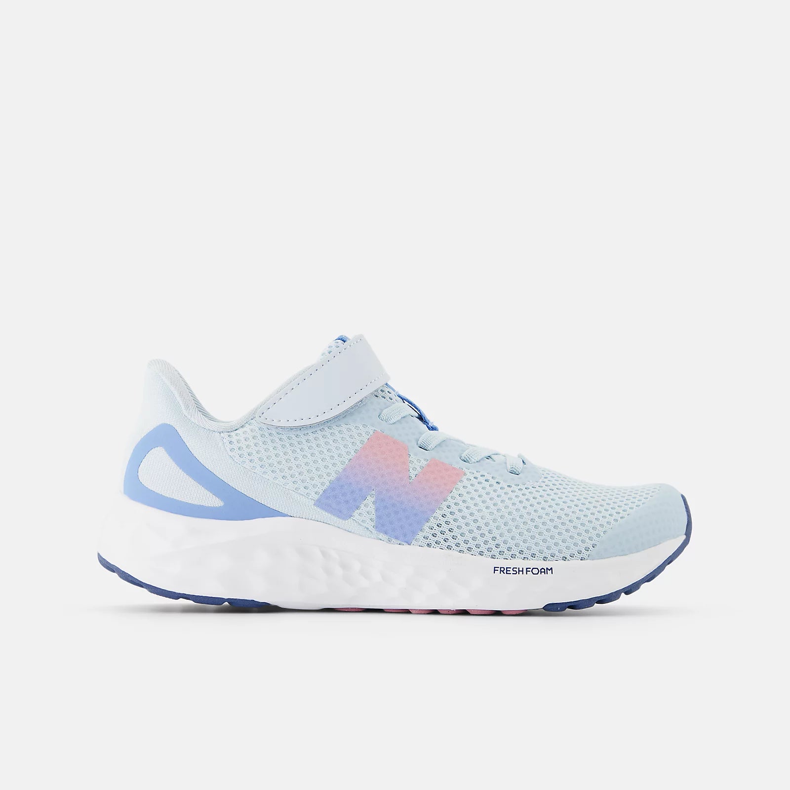 New Balance Kid's Foam Arishi V4 Top Strap Frost Running Shoes