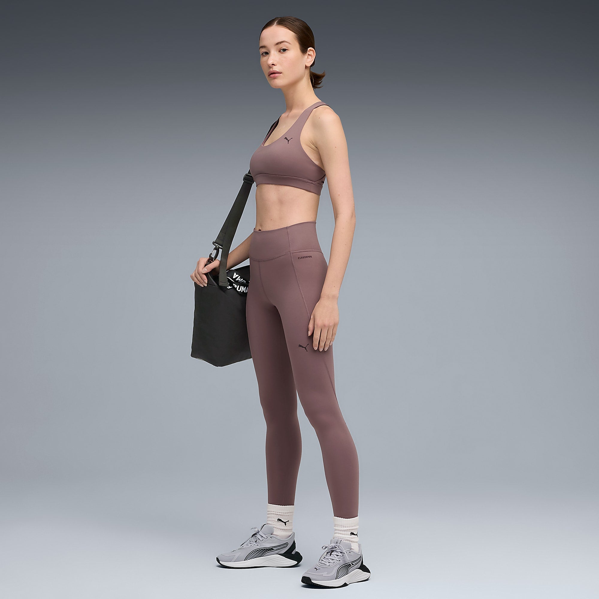 Puma Women's Cloudspun Raisin Training Bra