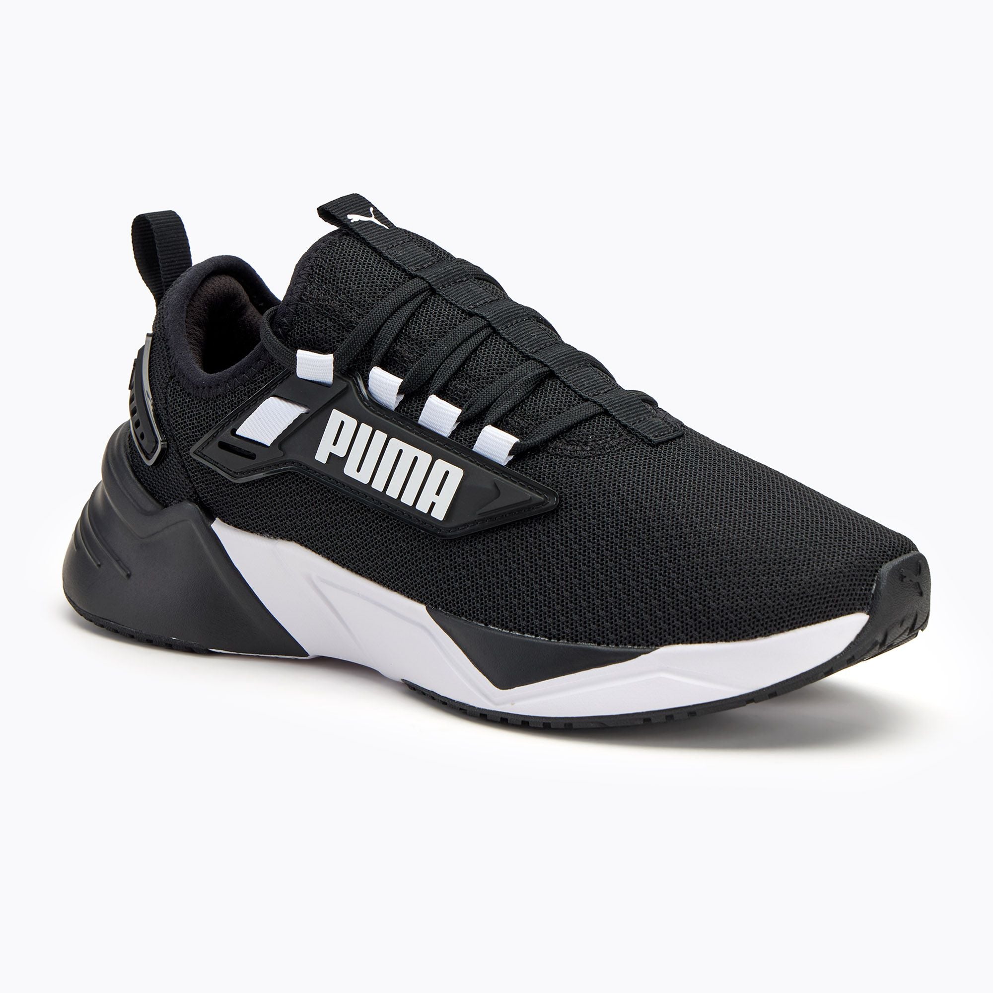 Puma Men's Retaliate Black/White Running Shoes