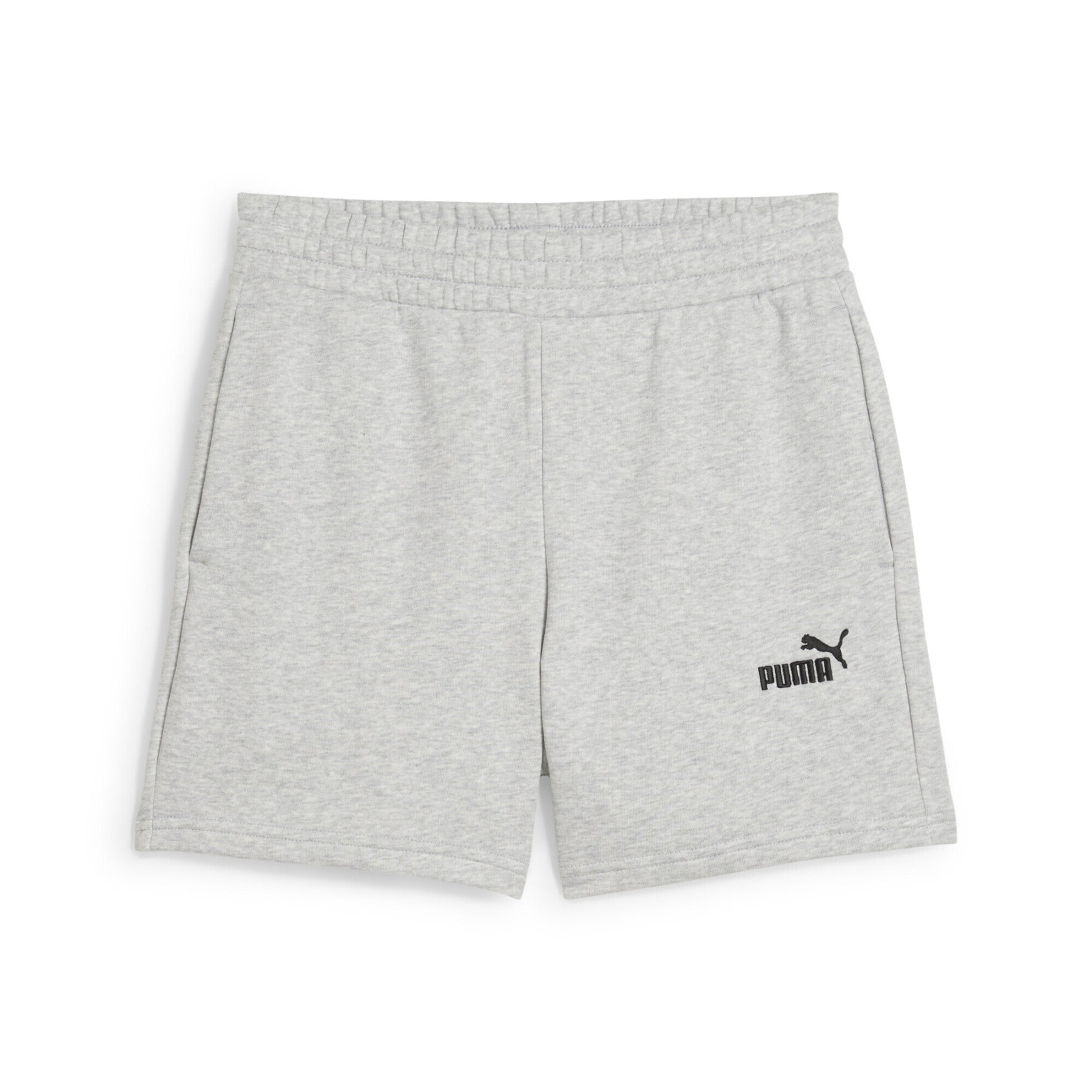 Puma Women's Essentials Logo French Terry Grey Short