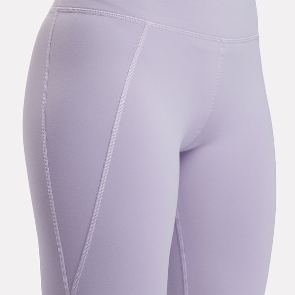 Reebok Women's Lux High Rise Purple Tight Leggings