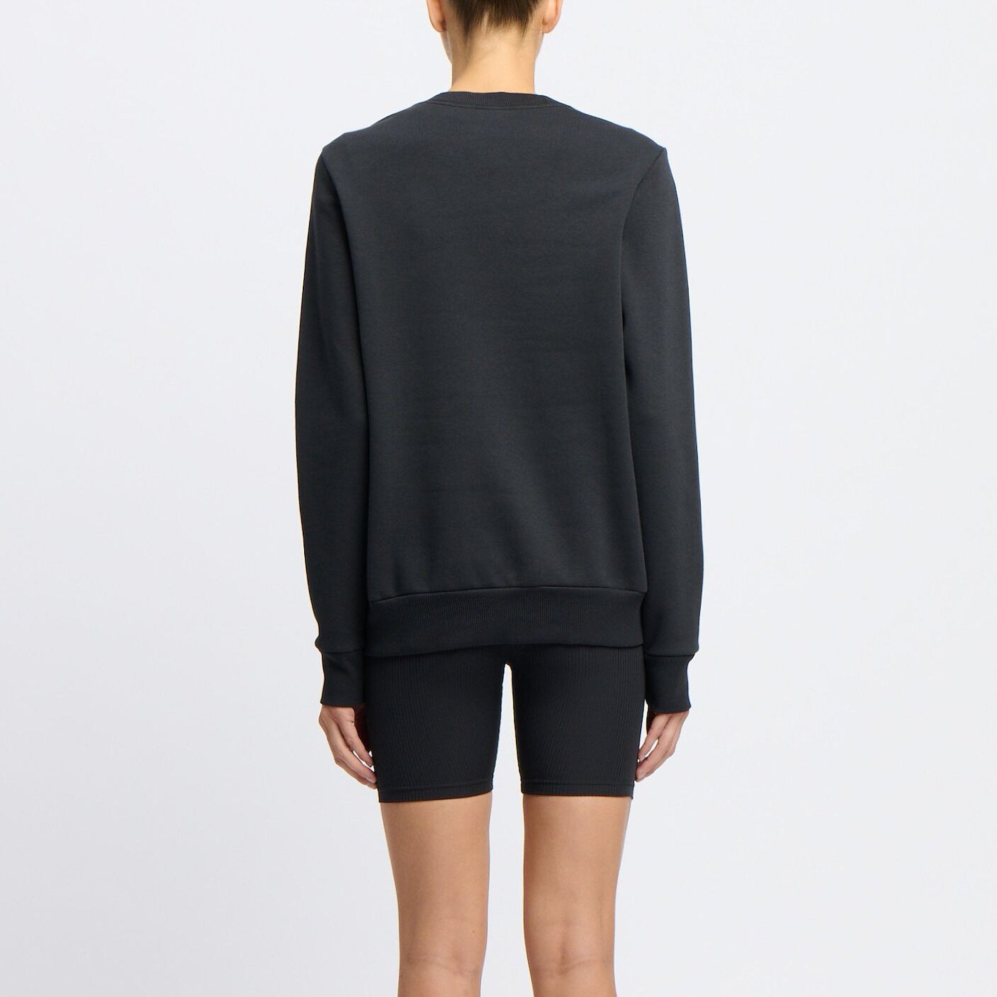 Reebok Women's Identity Big Logo Black Sweatshirt