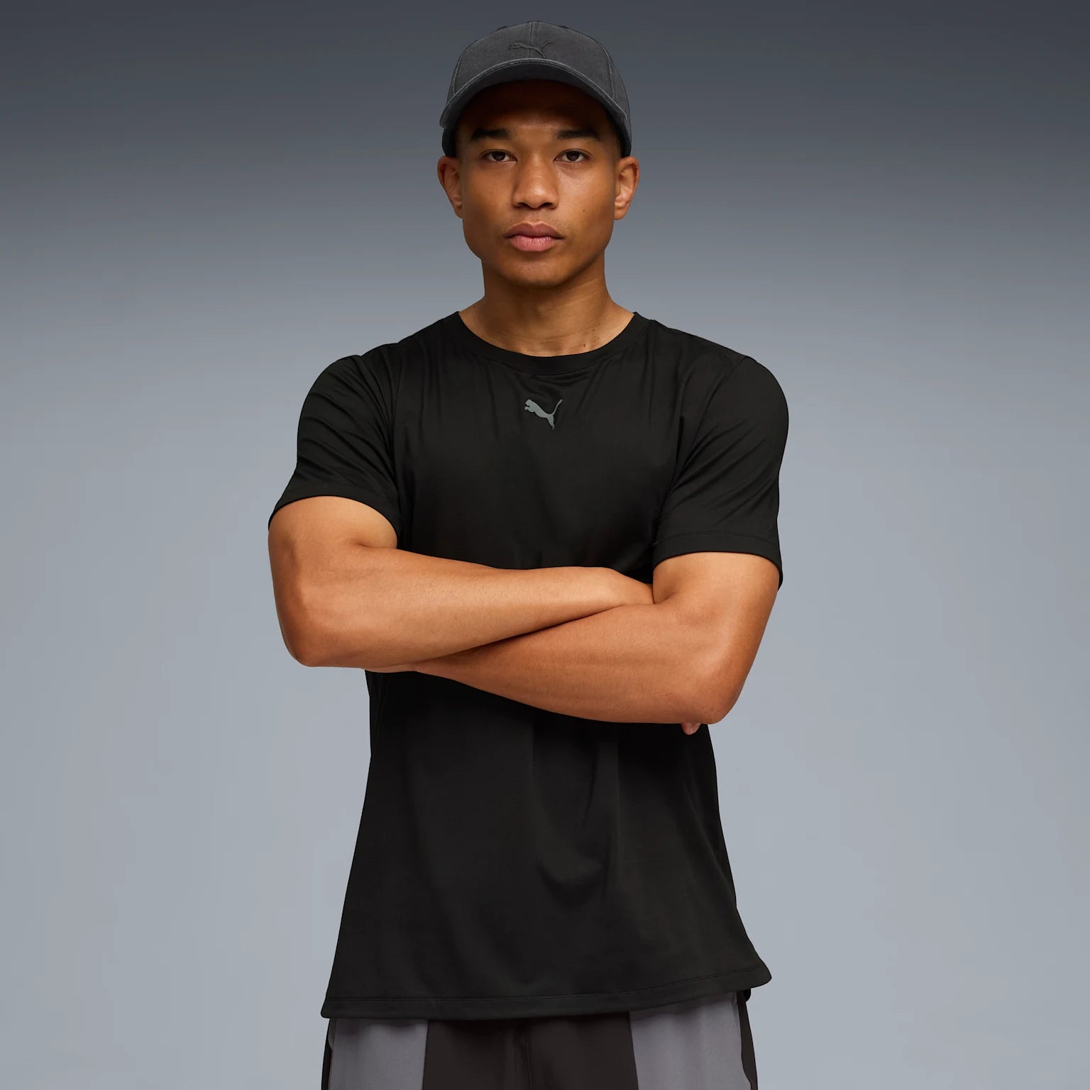 Puma Men's Cloudspun Training Black Tee