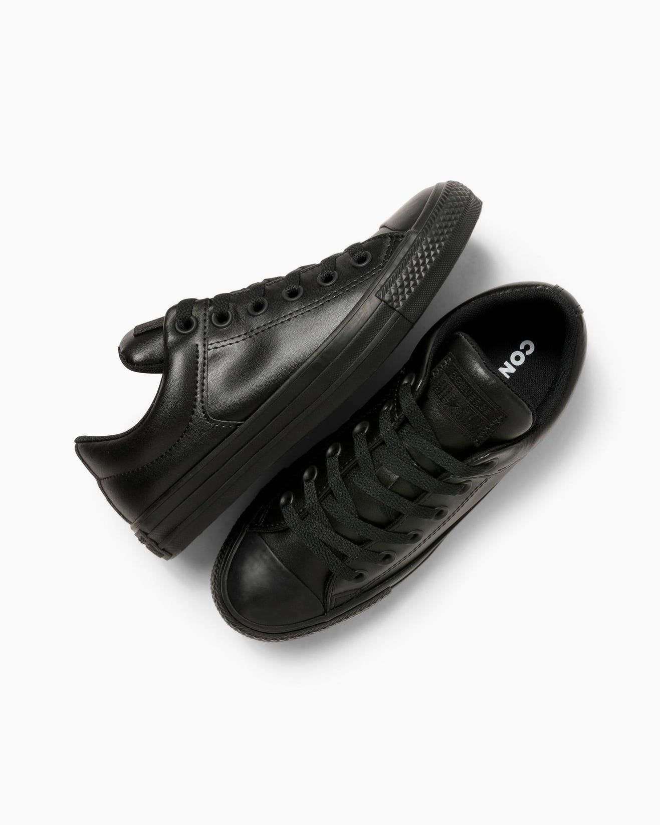 Converse Unisex Chuck Taylor All-Star High Street Low Top Triple Black Shoe