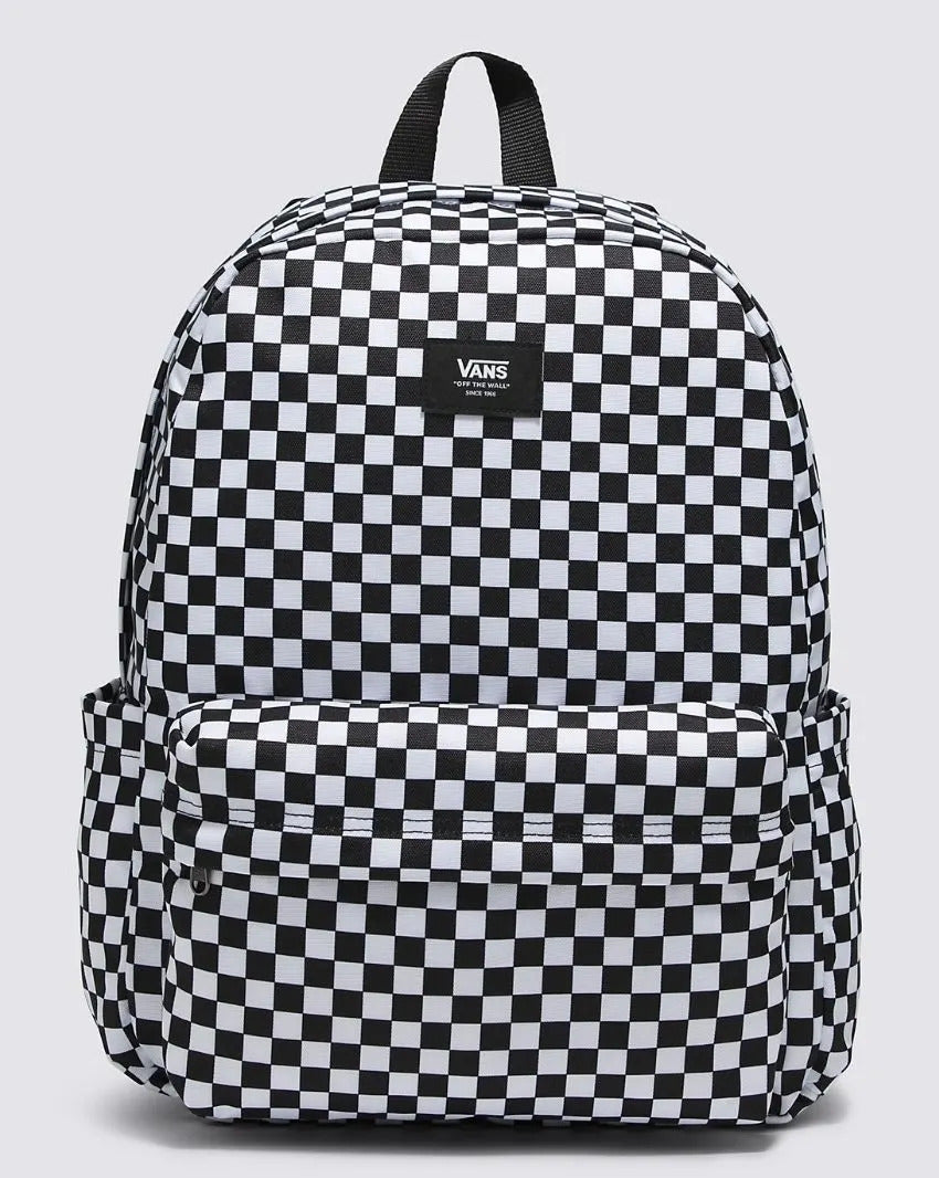 VANS OLD SKOOL CHECK BLACK/WHITE BACKPACK