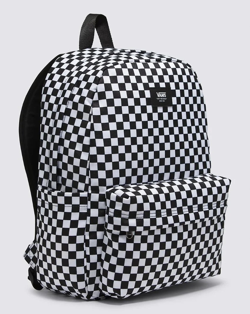 VANS OLD SKOOL CHECK BLACK/WHITE BACKPACK