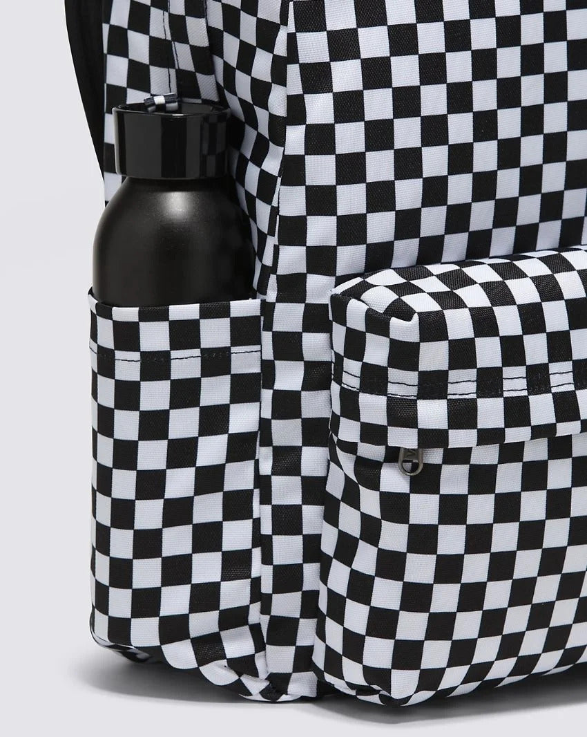 VANS OLD SKOOL CHECK BLACK/WHITE BACKPACK