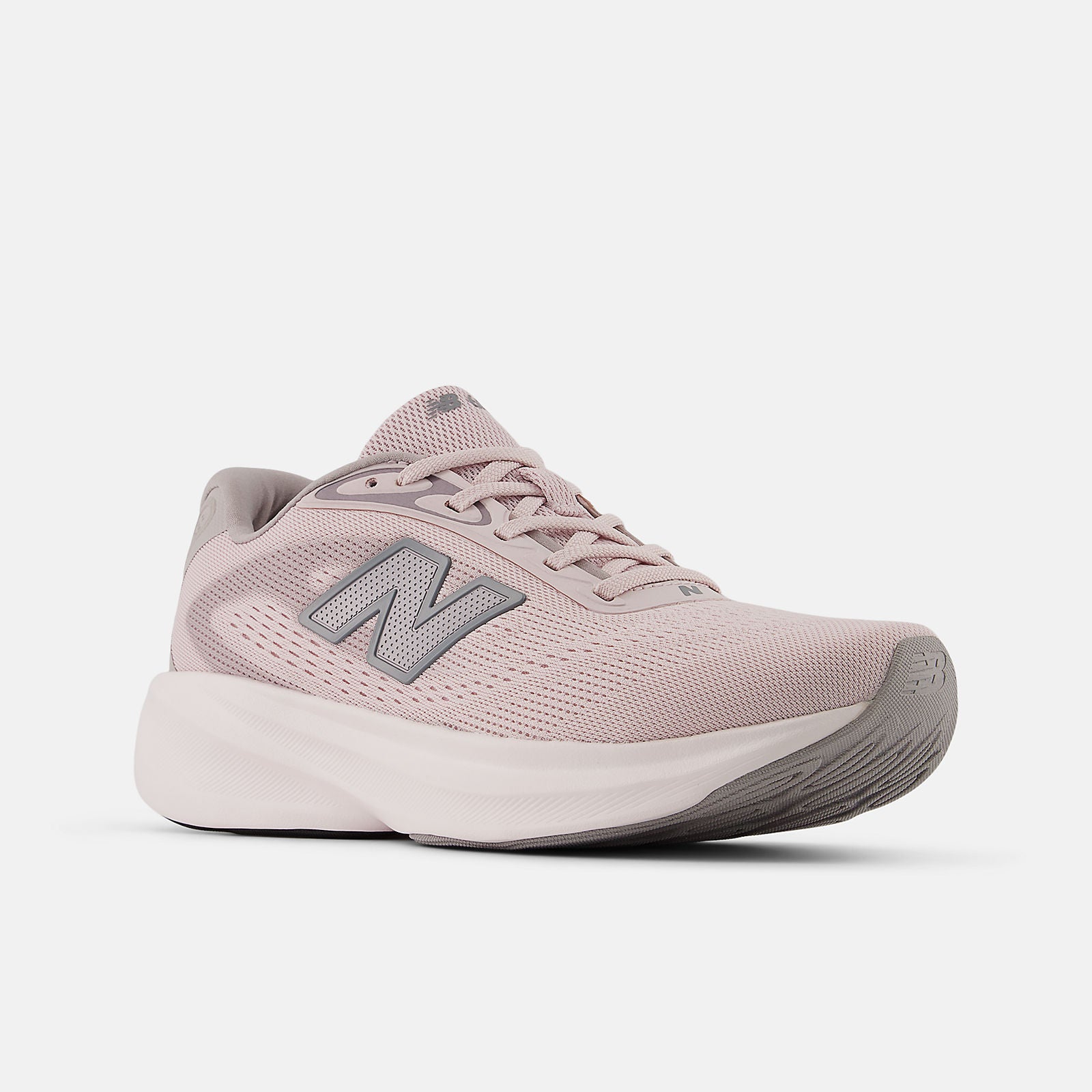 NEW BALANCE WOMEN'S 680 V9 PINK/GREY RUNNING SHOES (WIDTH D)