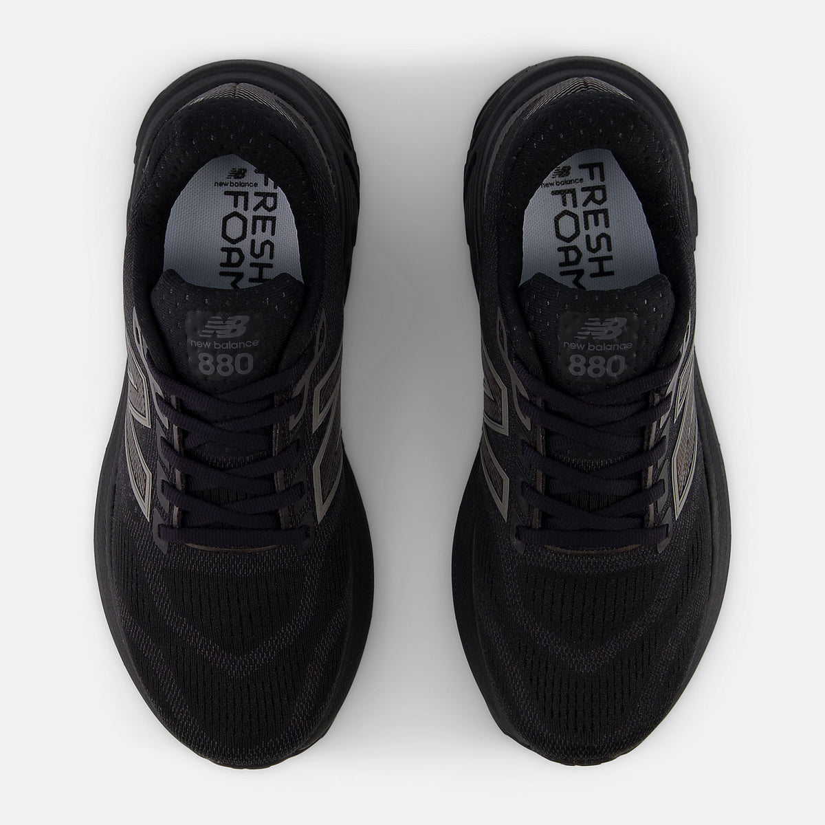 NEW BALANCE WOMEN'S FRESH FOAM X 880V15 TRIPLE BLACK RUNNING SHOES (WIDTH D)