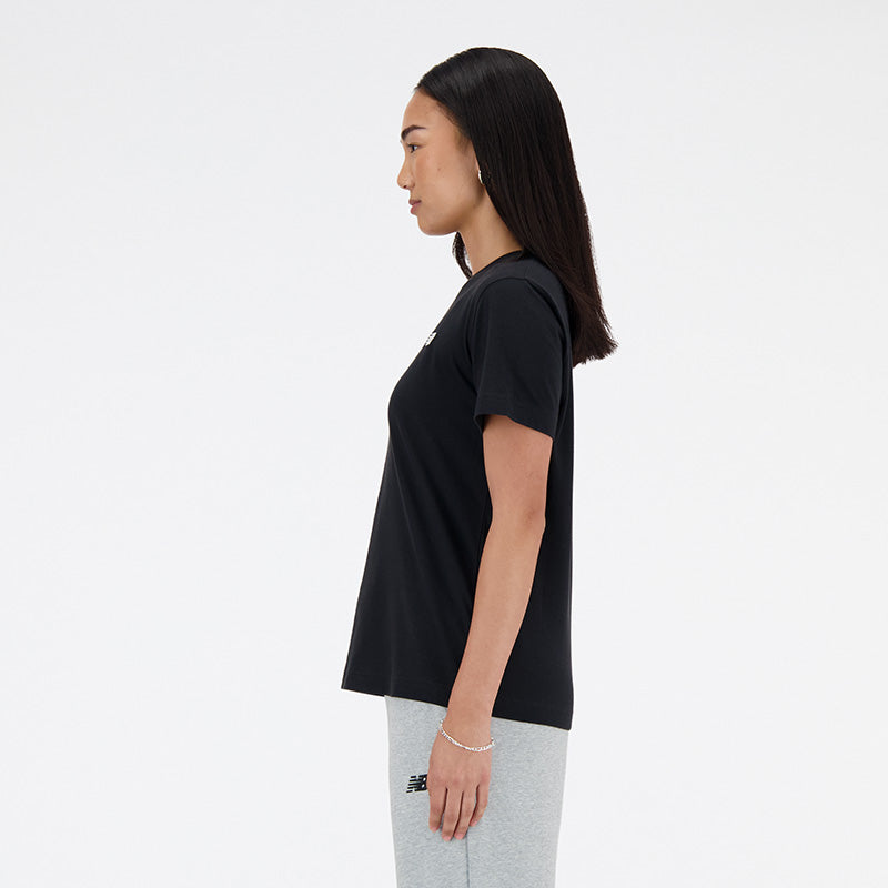 New Balance Women's Sport Essentials Black Tee