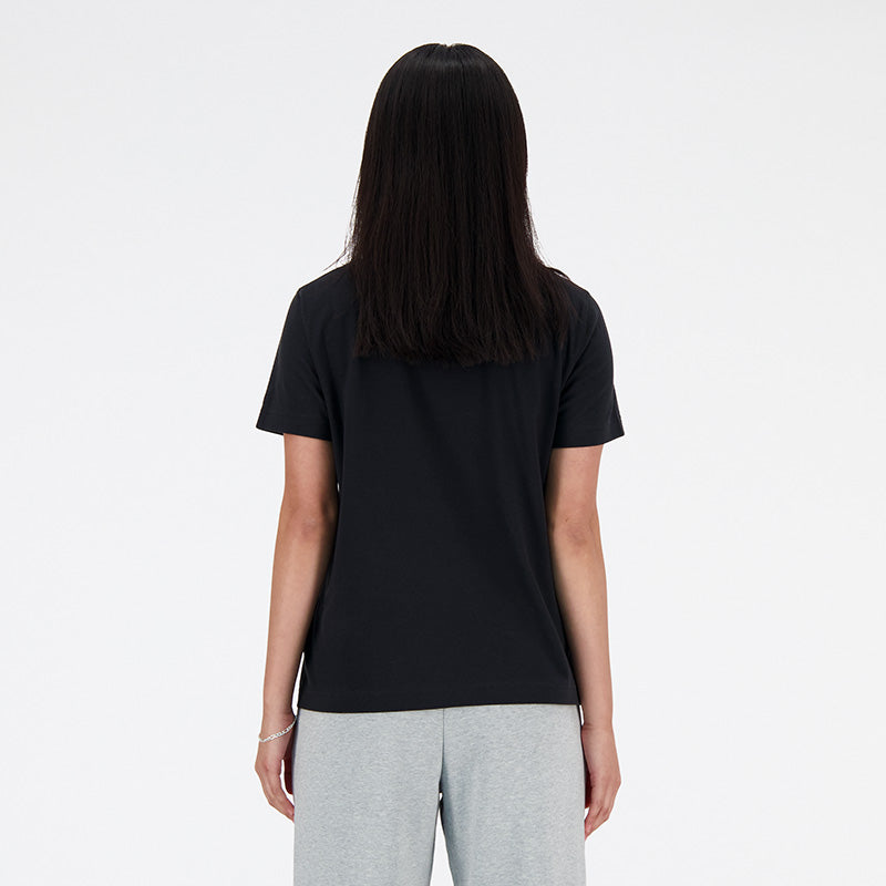 New Balance Women's Sport Essentials Black Tee