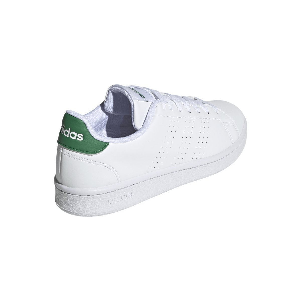 Adidas ADIDAS MEN'S ADVANTAGE WHITE/GREEN SHOE - INSPORT