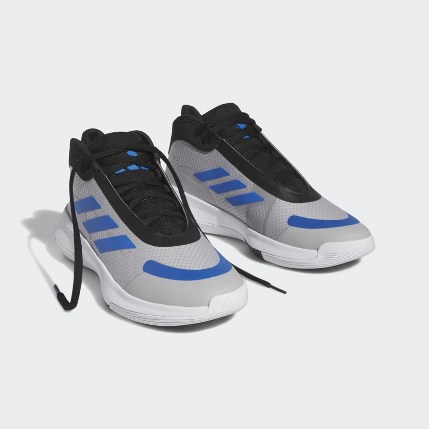 Adidas ADIDAS MEN'S BOUNCE LEGENDS GREY/BLUE SHOES - INSPORT
