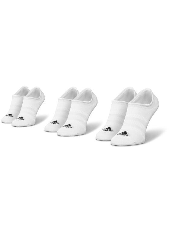 Adidas ADIDAS NO-SHOW INVISIBLE WHITE SOCKS (3 PAIRS) - INSPORT