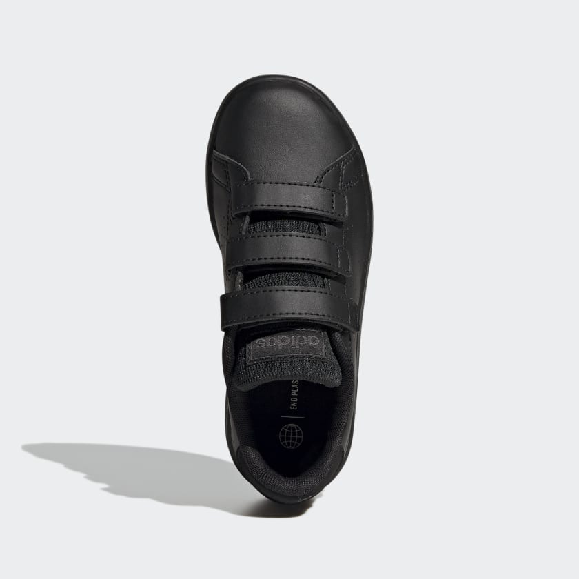 Adidas ADIDAS TODDLER'S ADVANTAGE BLACK SHOES - INSPORT