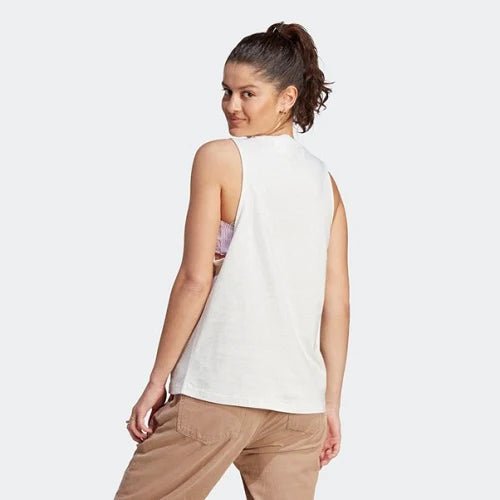 Adidas ADIDAS WOMEN'S BL WHITE SINGLET - INSPORT