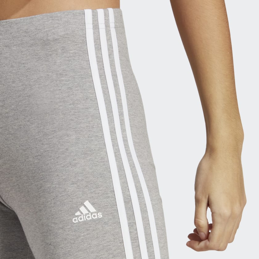 Adidas ADIDAS WOMEN'S ESSENTIALS 3-STRIPES HIGH-WAISTED SINGLE JERSEY TIGHTS - INSPORT