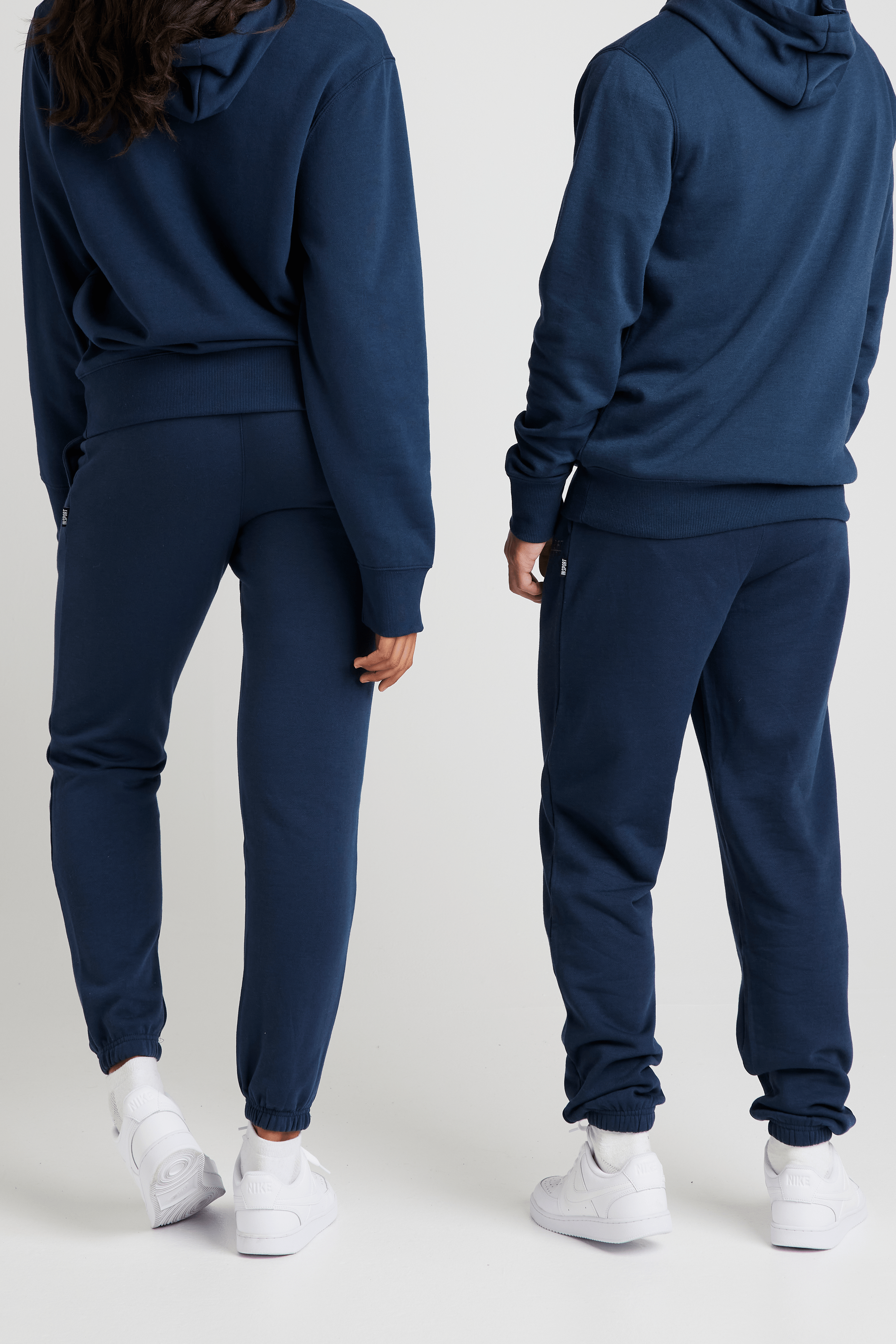 Insport Unisex Alaska Navy Elastic Leg Trackpants