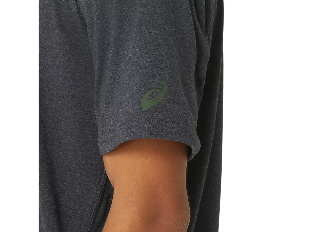 Asics ASICS MEN'S GRAPHIC BLACK TEE - INSPORT