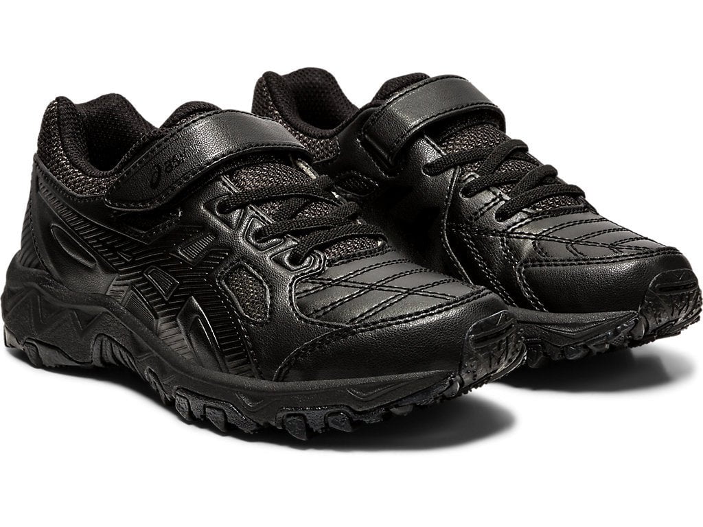 Asics ASICS TODDLER'S GEL-TRIGGER 12 TX TRIPLE BLACK SHOES - INSPORT