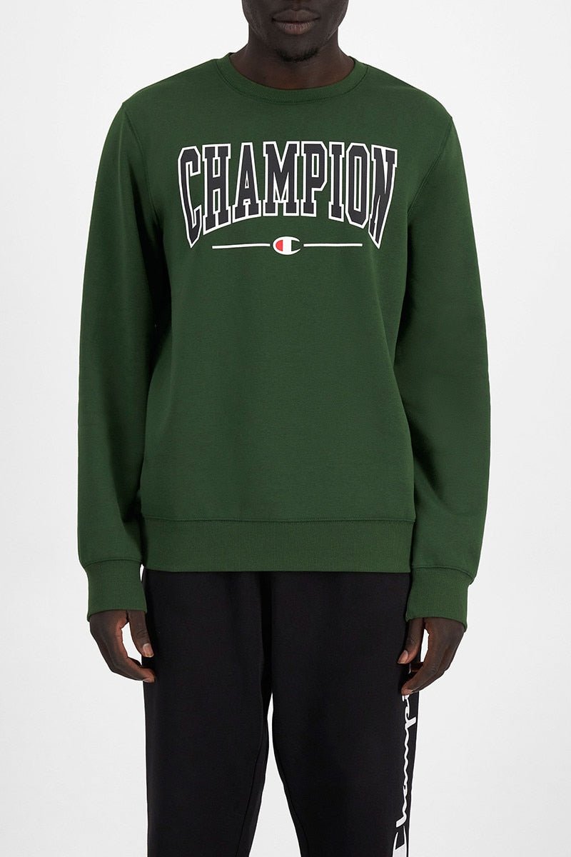 Dark green sales champion sweatshirt