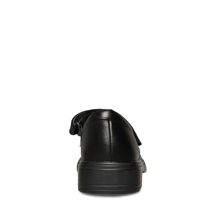 Clarks CLARKS SENIOR INDULGE TRIPLE BLACK LEATHER MARY JANE SHOE (WIDTH E) - INSPORT