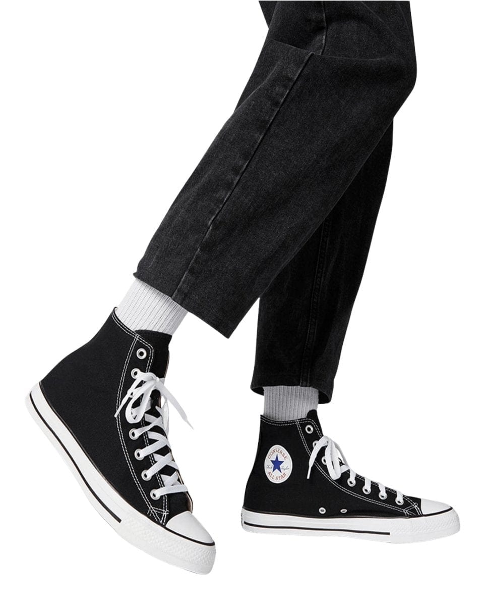 Converse CONVERSE MEN'S CHUCK TAYLOR ALL STAR HIGH TOP BLACK/WHITE SHOE - INSPORT