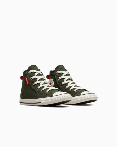 Converse CONVERSE TODDLERS ALL STAR HI MFG GREEN SHOES - INSPORT