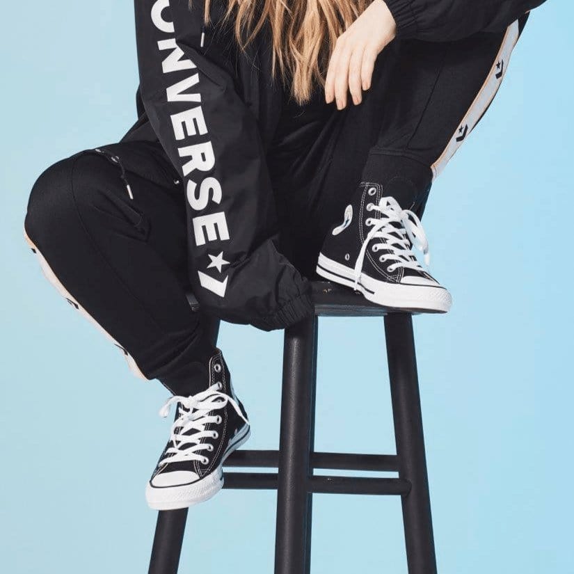 Converse CONVERSE WOMEN'S CHUCK TAYLOR ALL STAR HIGH TOP BLACK/WHITE SHOE - INSPORT