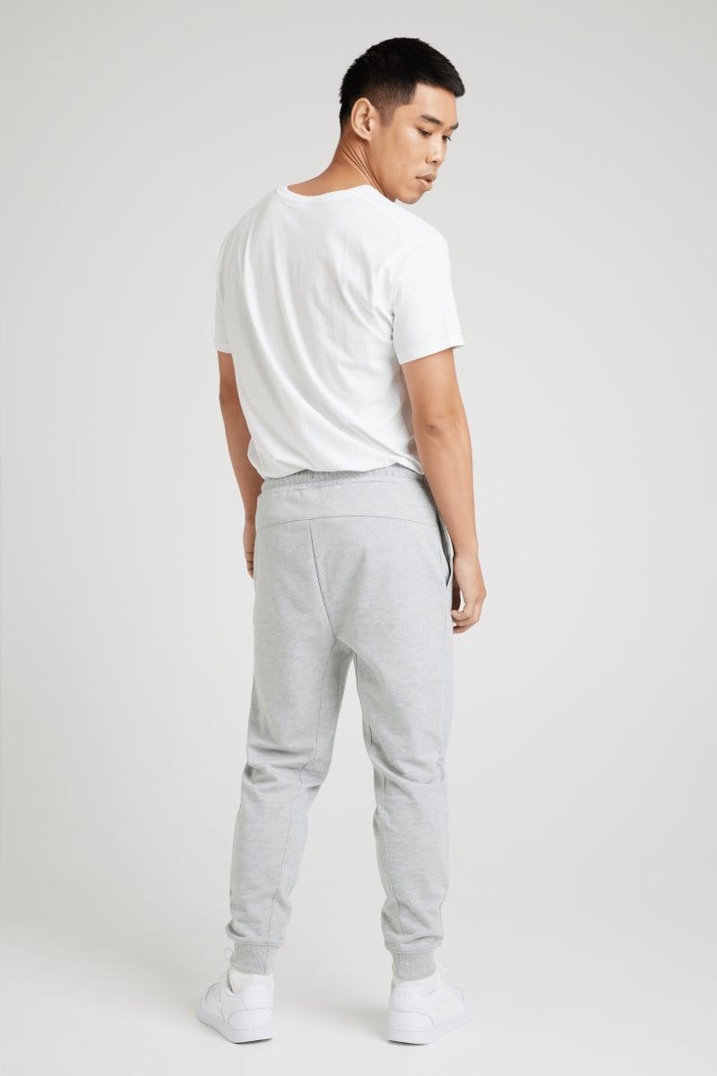 INSPORT INSPORT MEN'S BOSTON SLIM FIT GREY TRACKPANTS - INSPORT