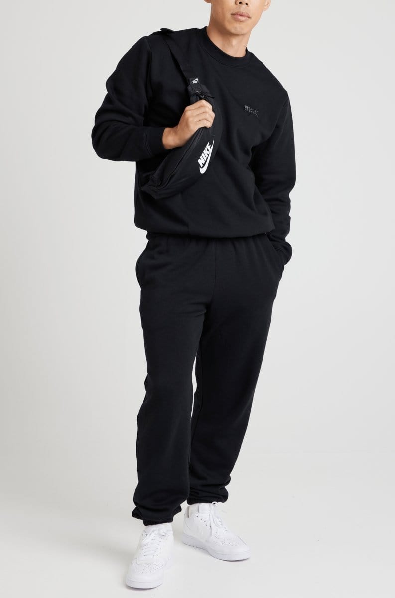 INSPORT INSPORT UNISEX ALASKA BLACK CREW SWEATSHIRT - INSPORT