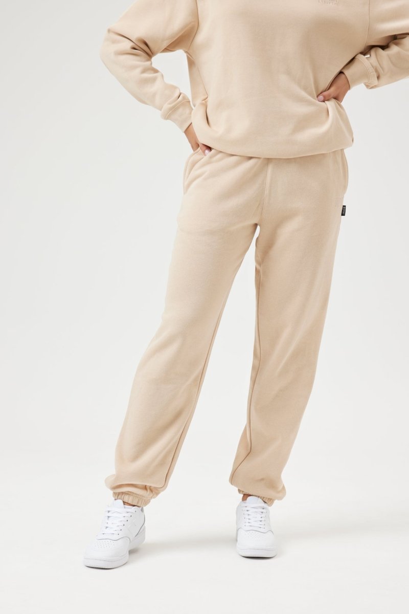 INSPORT INSPORT UNISEX ALASKA BONE ELASTIC LEG TRACKPANTS - INSPORT